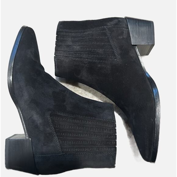 rag & bone ICON Rover Black Suede Bootie - Picture 5 of 14